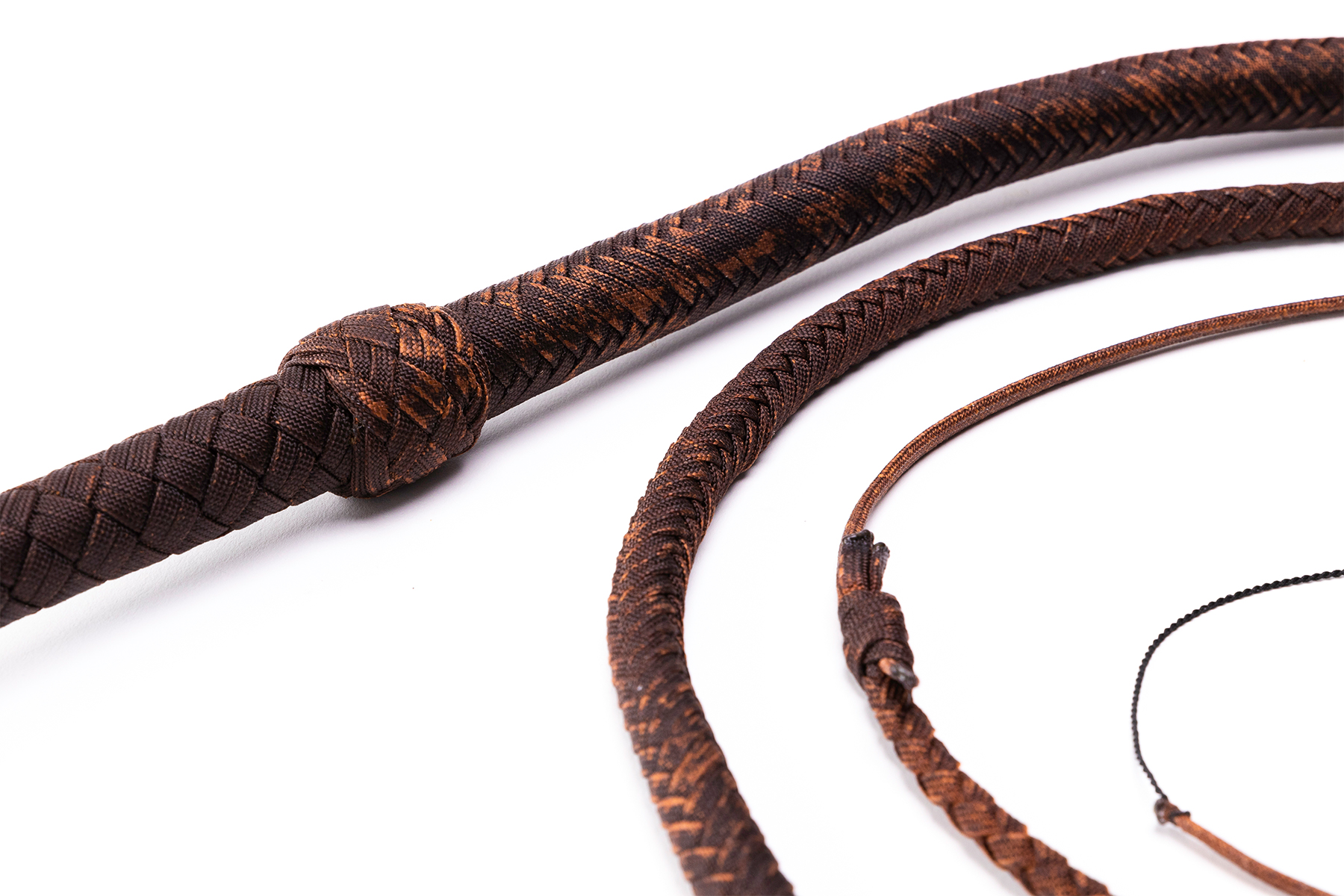 Amazon.com: Indiana Jones Style 8 Foot 12 Plaits Bullwhip
